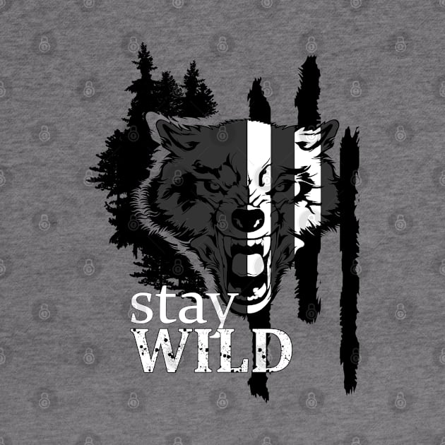 Stay wild by CB_design